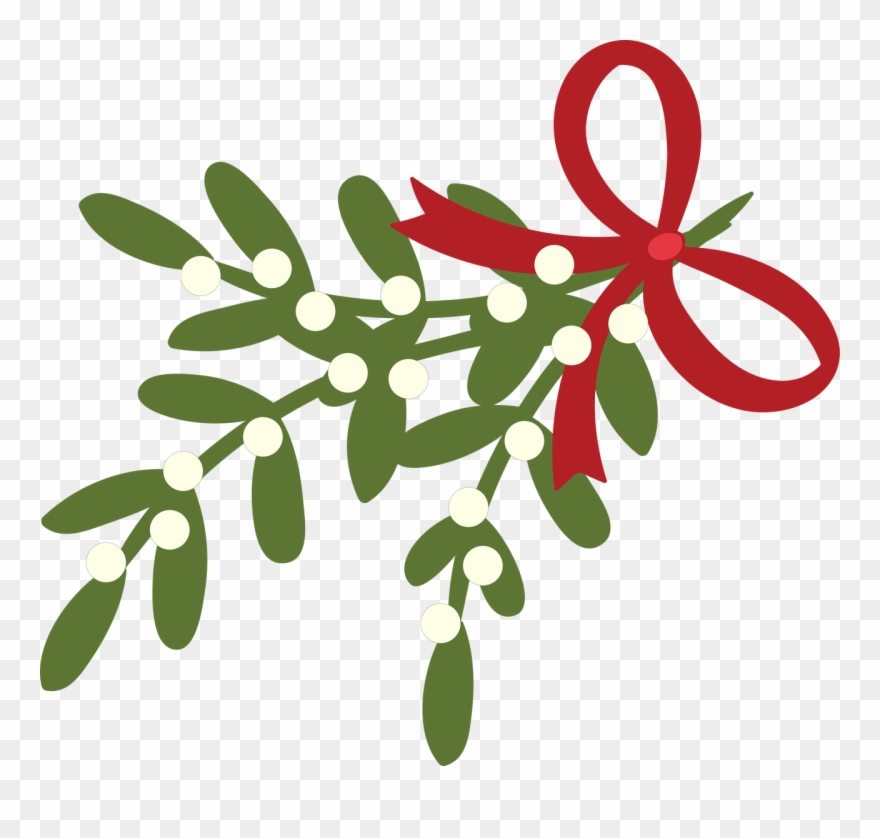 Mistletoe Svg Cut File - Mistletoe Svg Clipart