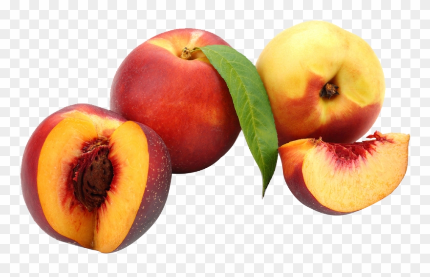 美味切开的水蜜桃 - Peach Clipart
