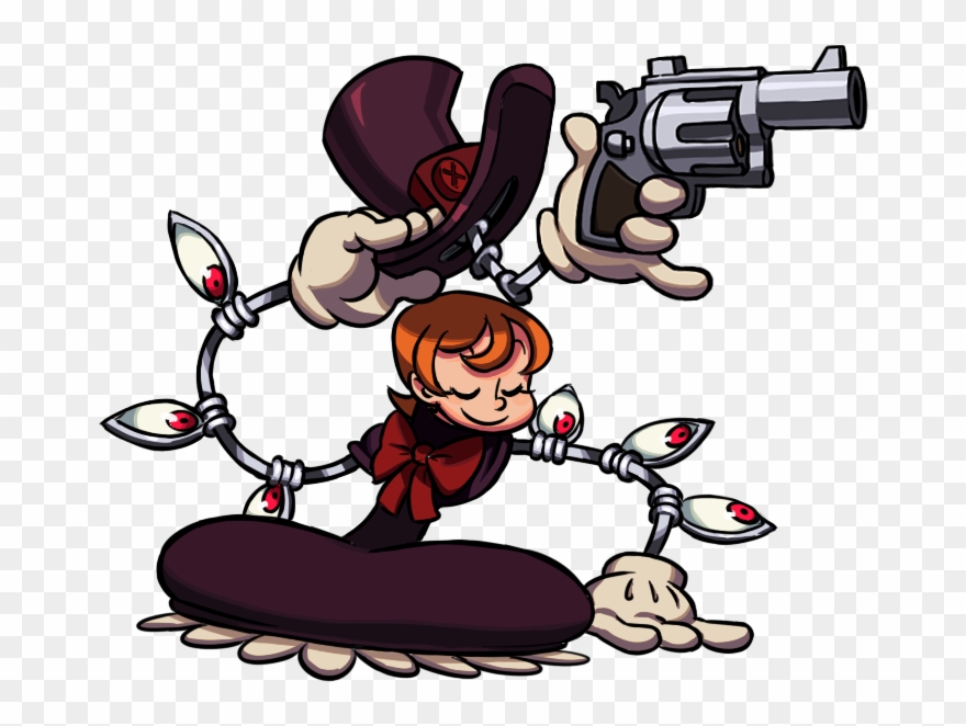 I Tried At Making A Sprite Edit Of Peacock's Crouch - Peacock Skullgirls Sprites Clipart
