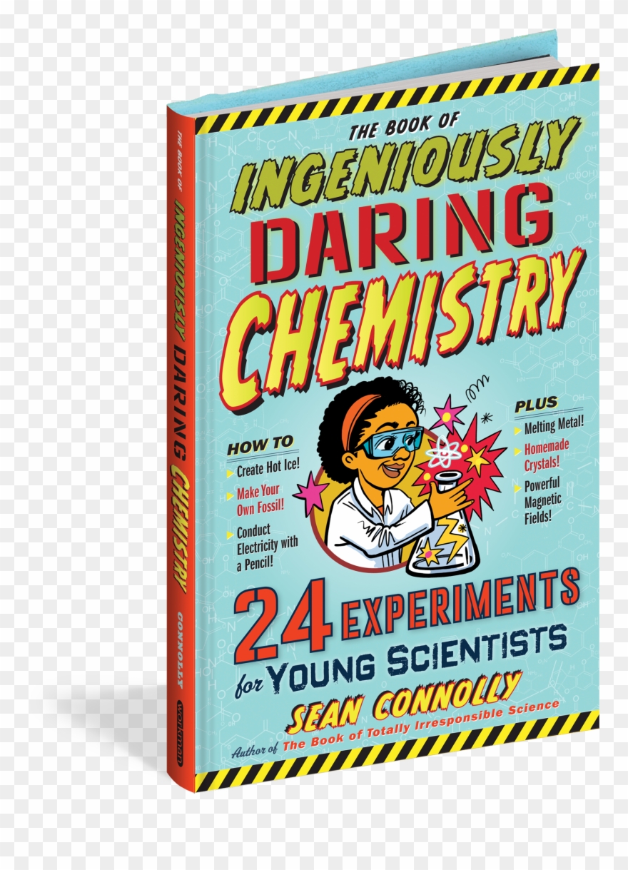 The Book Of Ingeniously Daring Chemistry - Book Of Ingeniously Daring Chemistry Clipart