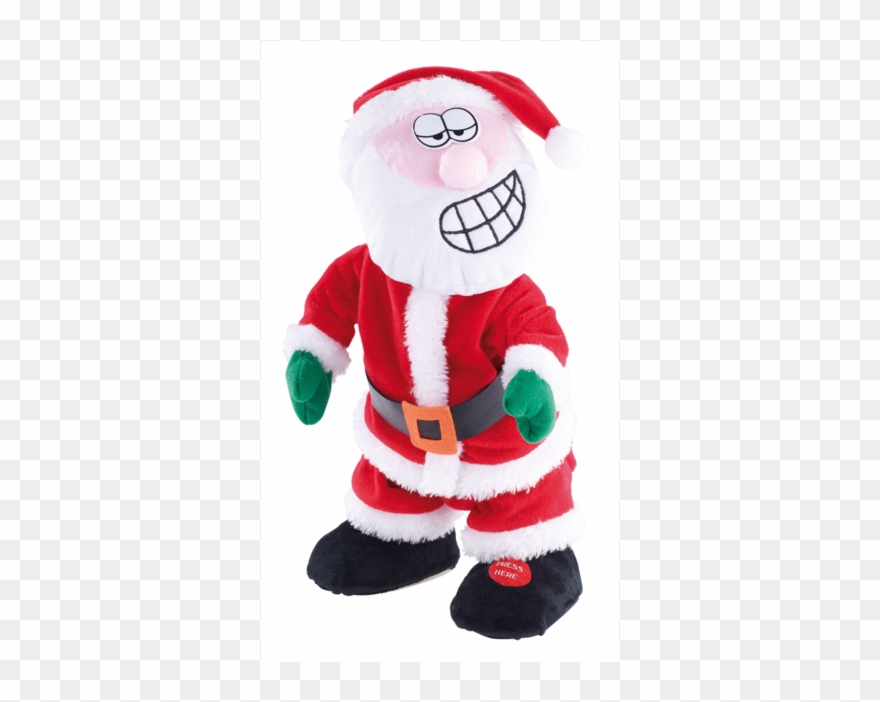 Twerkender Weihnachtsmann Clipart