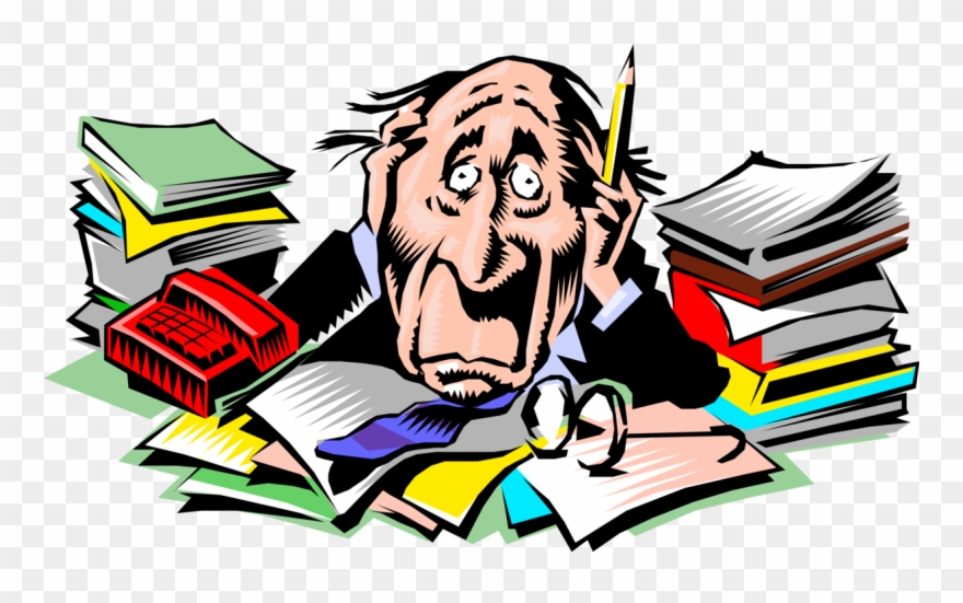 Bankrupt Image Illustration Of Frazzled Realizes Hes Clipart