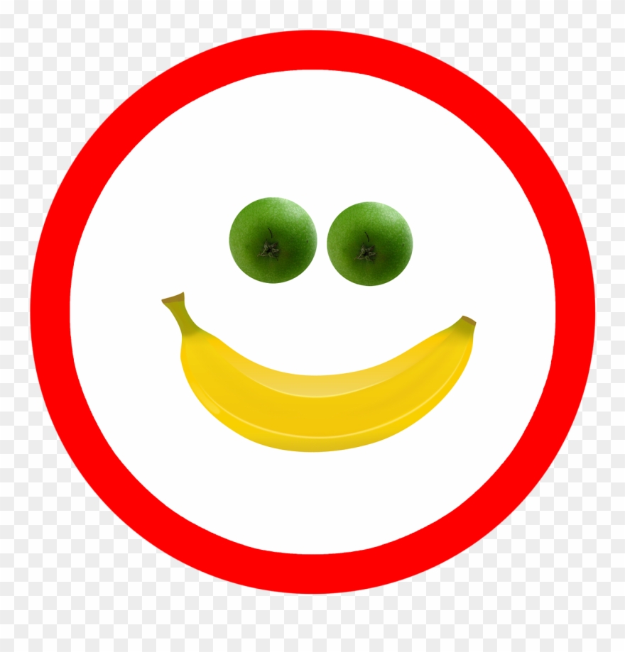 Smile Fruit Banana Apple Smiley Png Image Clipart