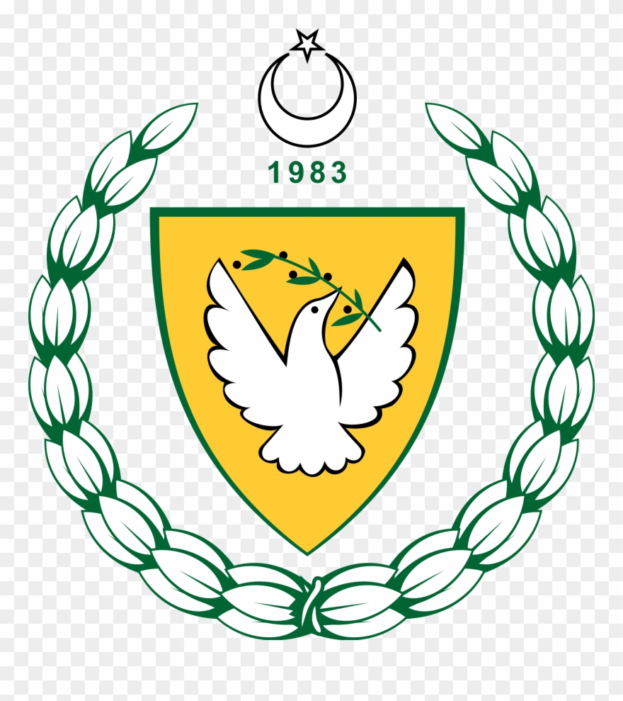 Vector Library Stock Datei Coat Of The Turkish Republic - Republic Of Cyprus Clipart
