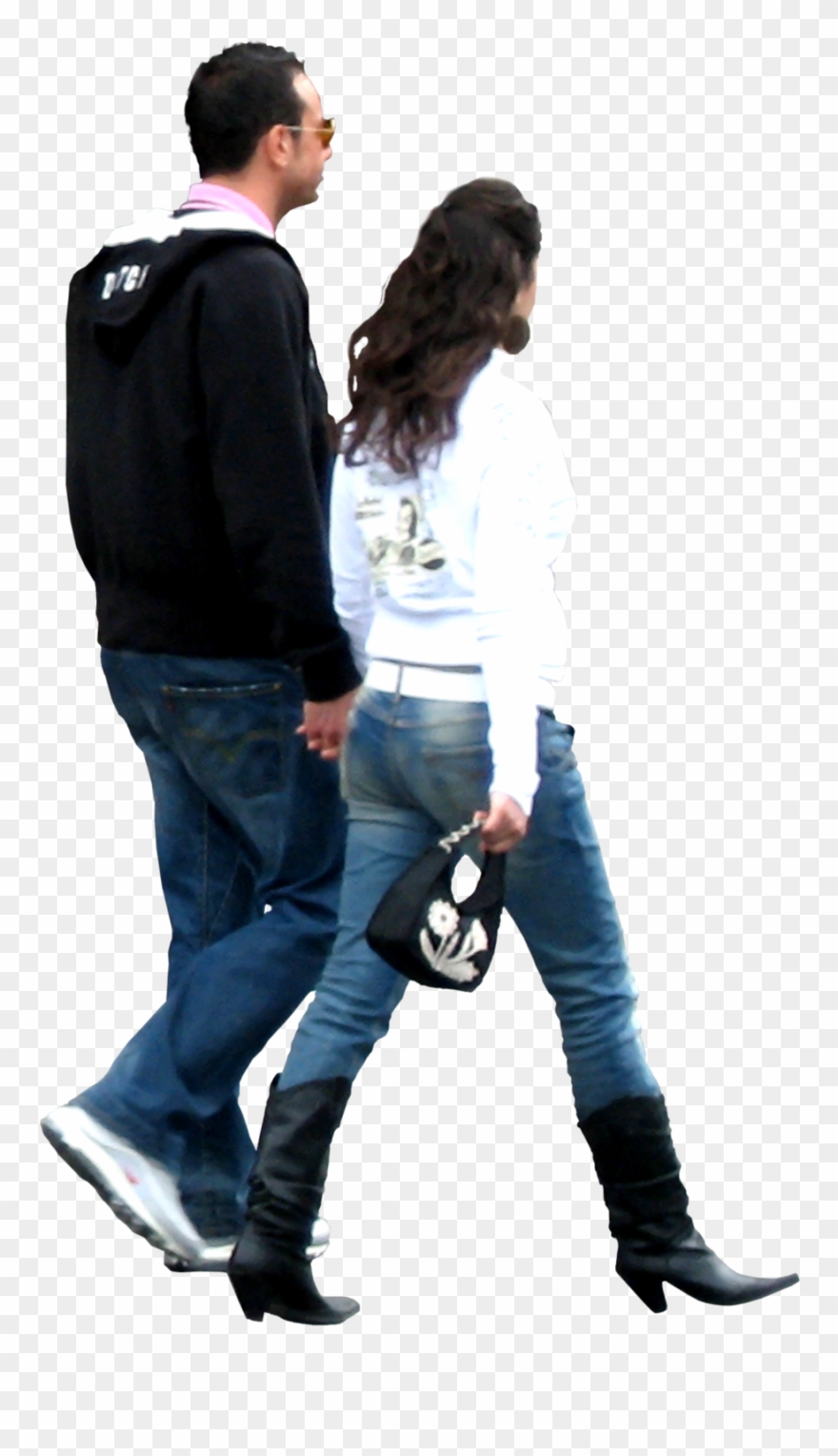 Walking Harbor Seal Transprent - People Walking Photoshop Png Clipart