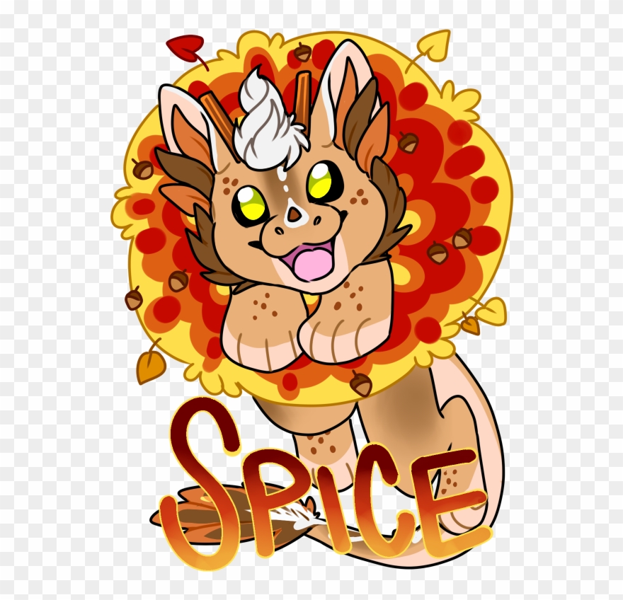 Spice Wreath Badge [commissioned] - Cartoon Clipart