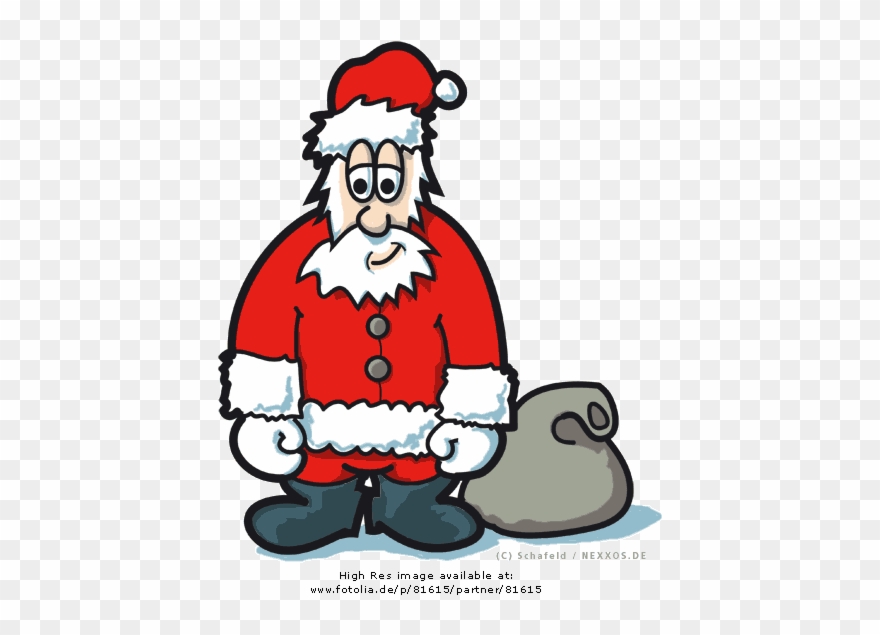 Was Sieht Meine Kleine Seite 4 Allmystery Clip Art - Santa Claus Cartoon - Png Download