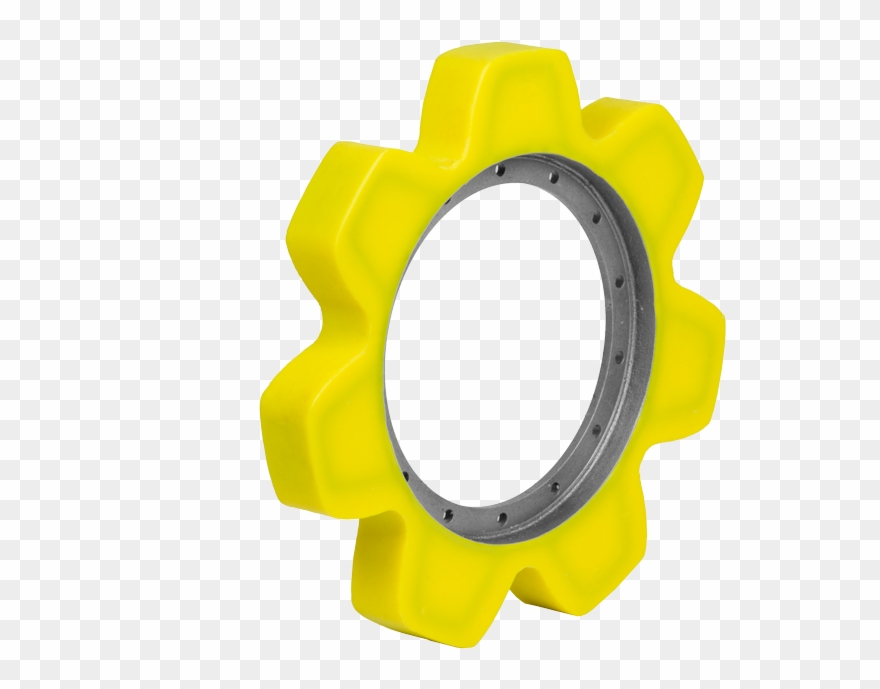 2" Square Tooth, 7-tooth Sprocket - Circle Clipart