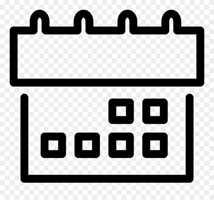 Svg Events Calendar Clipart