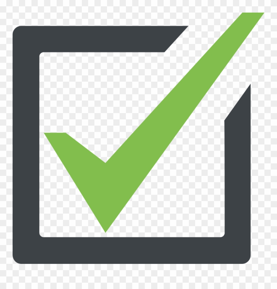 Checkbox Check Mark - Ballot Box Check Mark Clipart