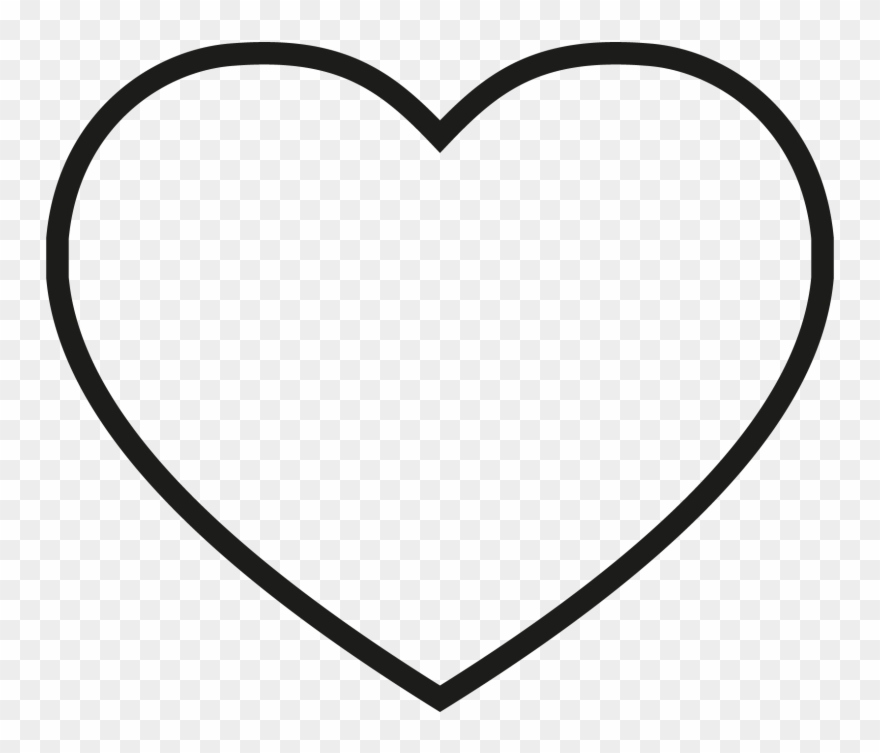Coloring Page Of Heart Clipart