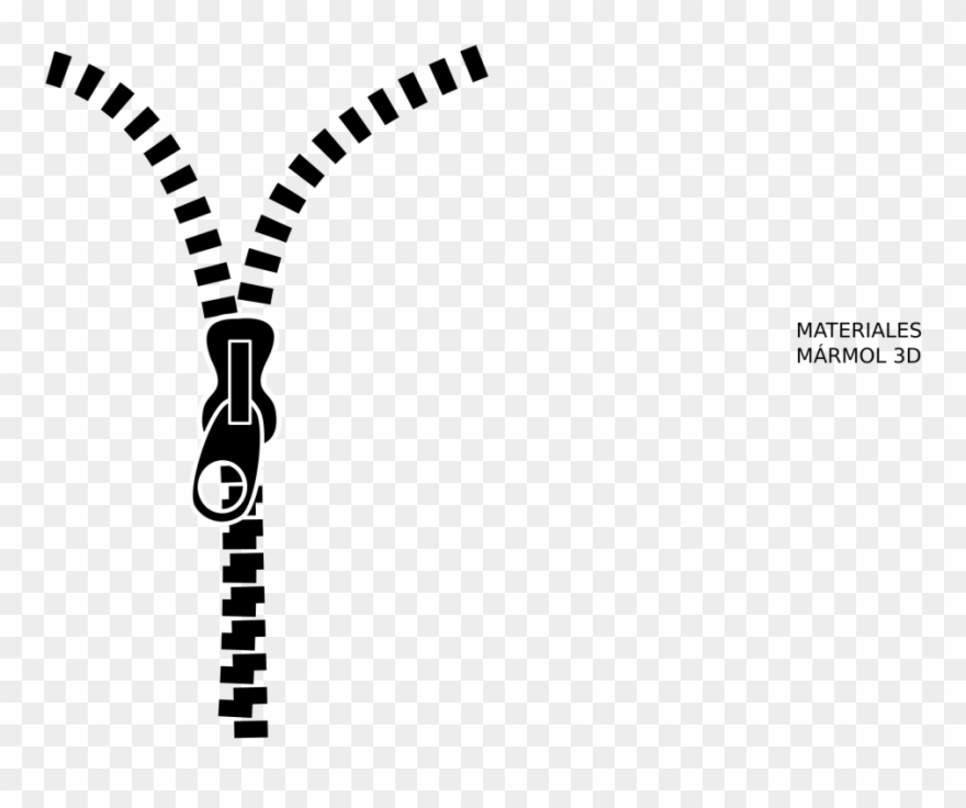 Clip Art Black And White Download Png Photo Peoplepng - Coat Zipper Clip Art Transparent Png