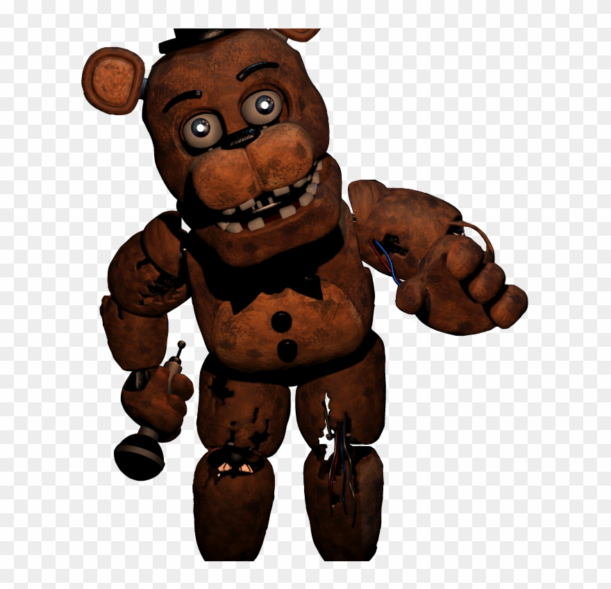 Withered Freddy In Office Clipart