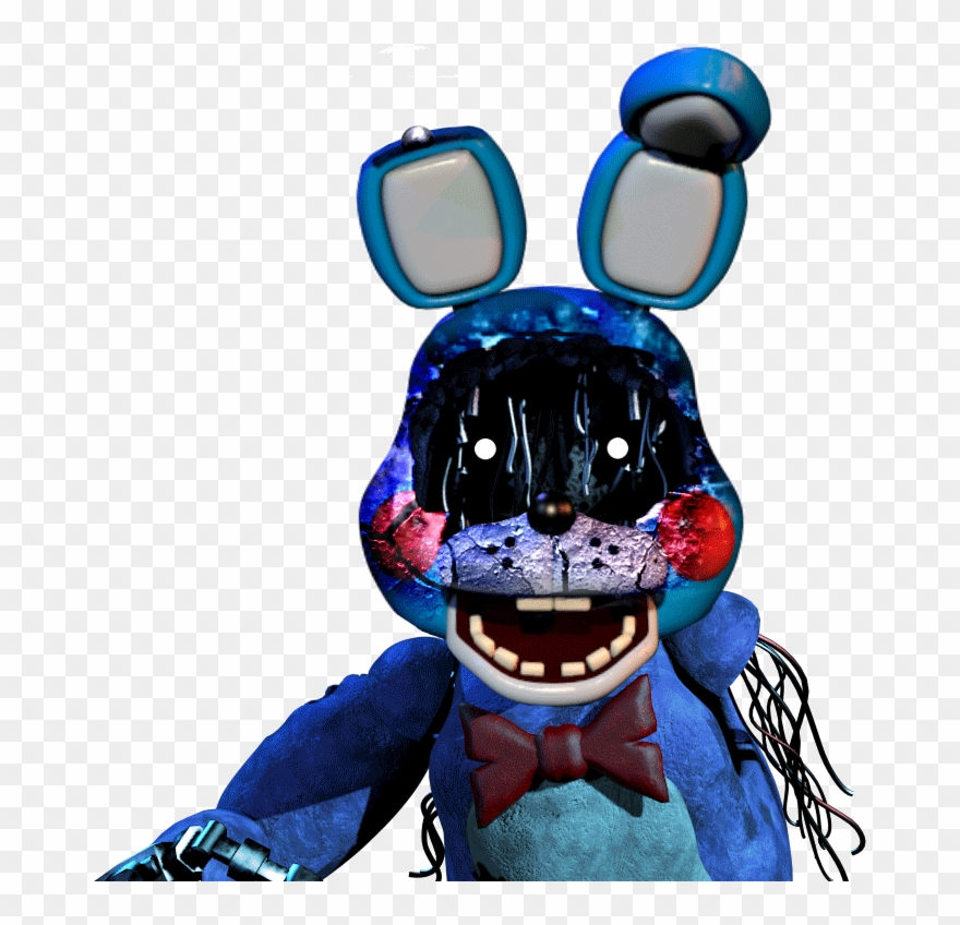 Fnaf Withered Toybonnie Gif Christian Freddy Five Nights - Funtime Bonnie Jumpscare Gif Clipart