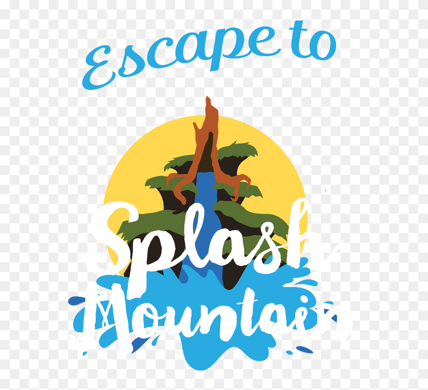 Clipart Frames Illustrations Hd Images Escape To - Splash Mountain Clip Art - Png Download