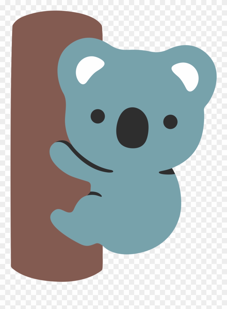 File Emoji U F Svg Wikimedia Commons - Koala Emoticon Clipart