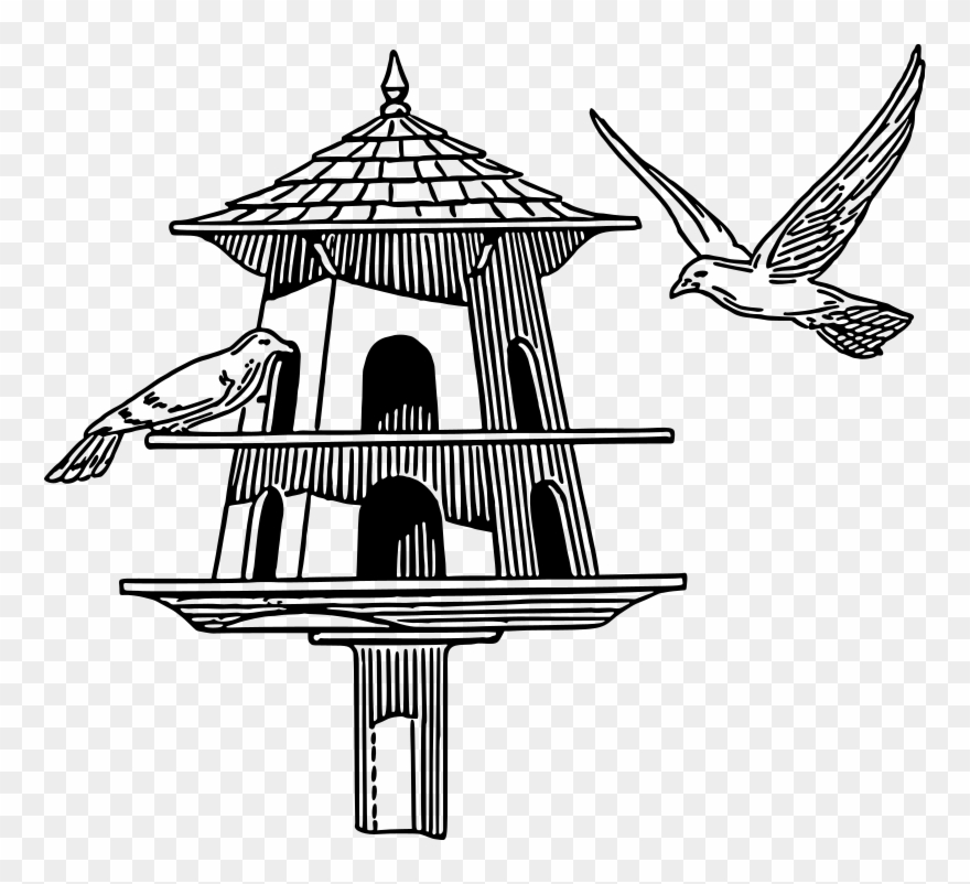 Medium Image - Dovecote Cartoon Clipart