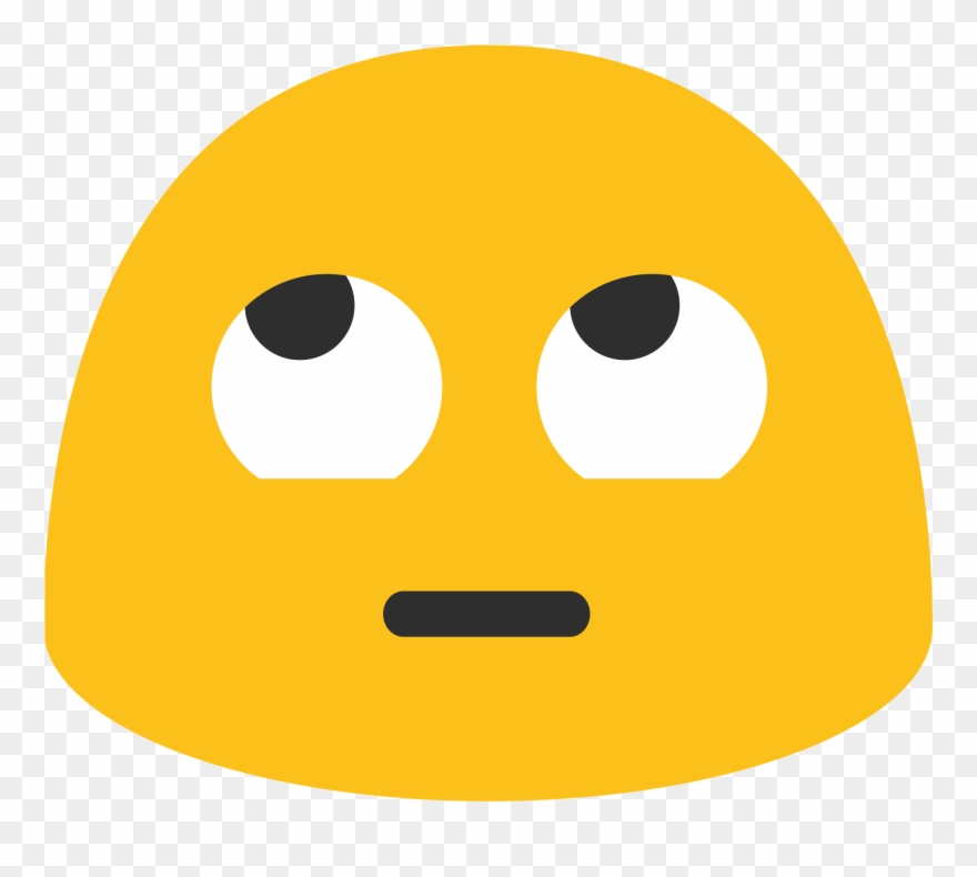 Open - Rolling Eyes Emoji Google Clipart