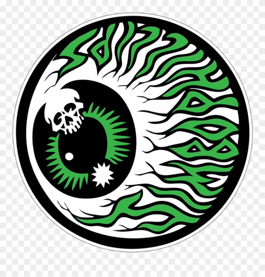 Car & Motorbike Stickers - Jim Phillips Eyes Art Clipart