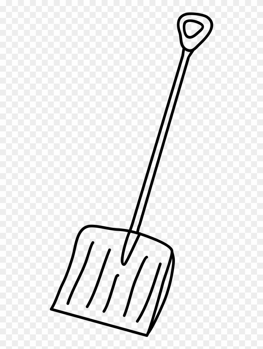 Snow Shovel Clipart