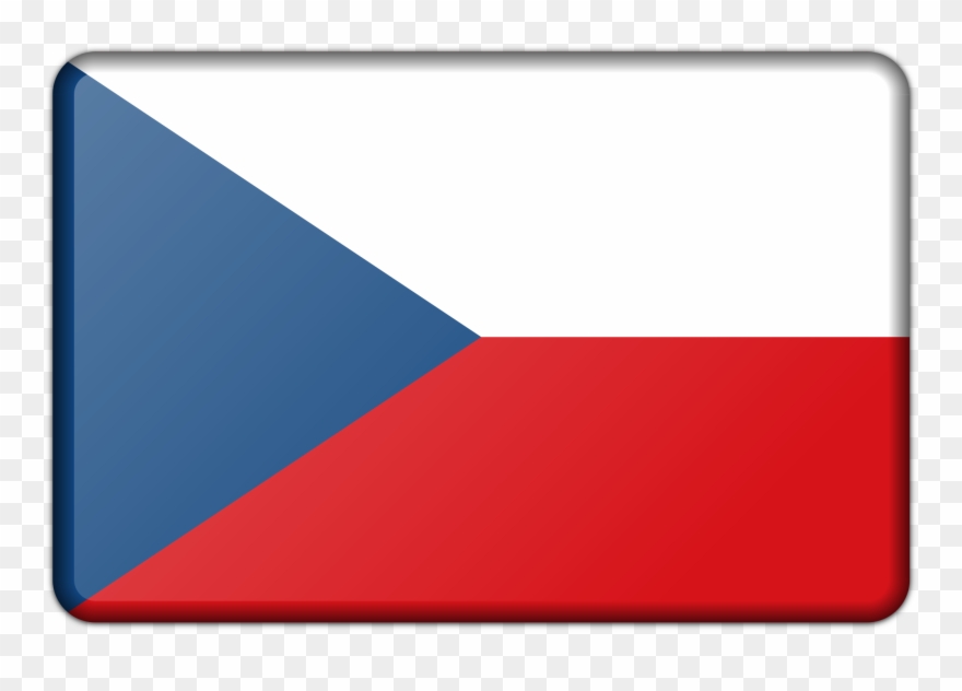 Czech Republic Flag Clipart