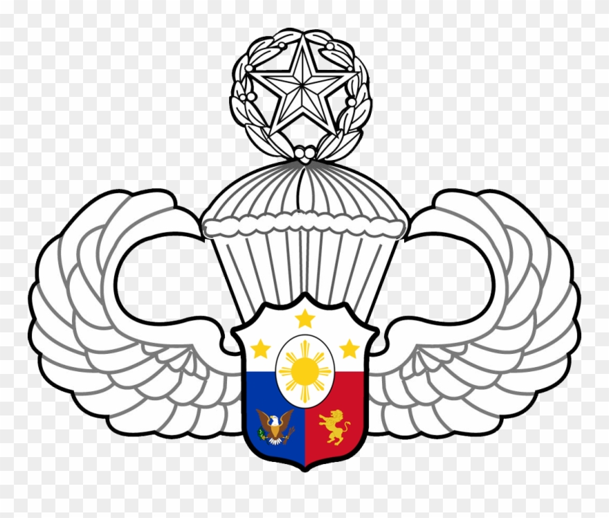 Master Afp Parachutist Badge - Air Force Public Affairs Agency Clipart
