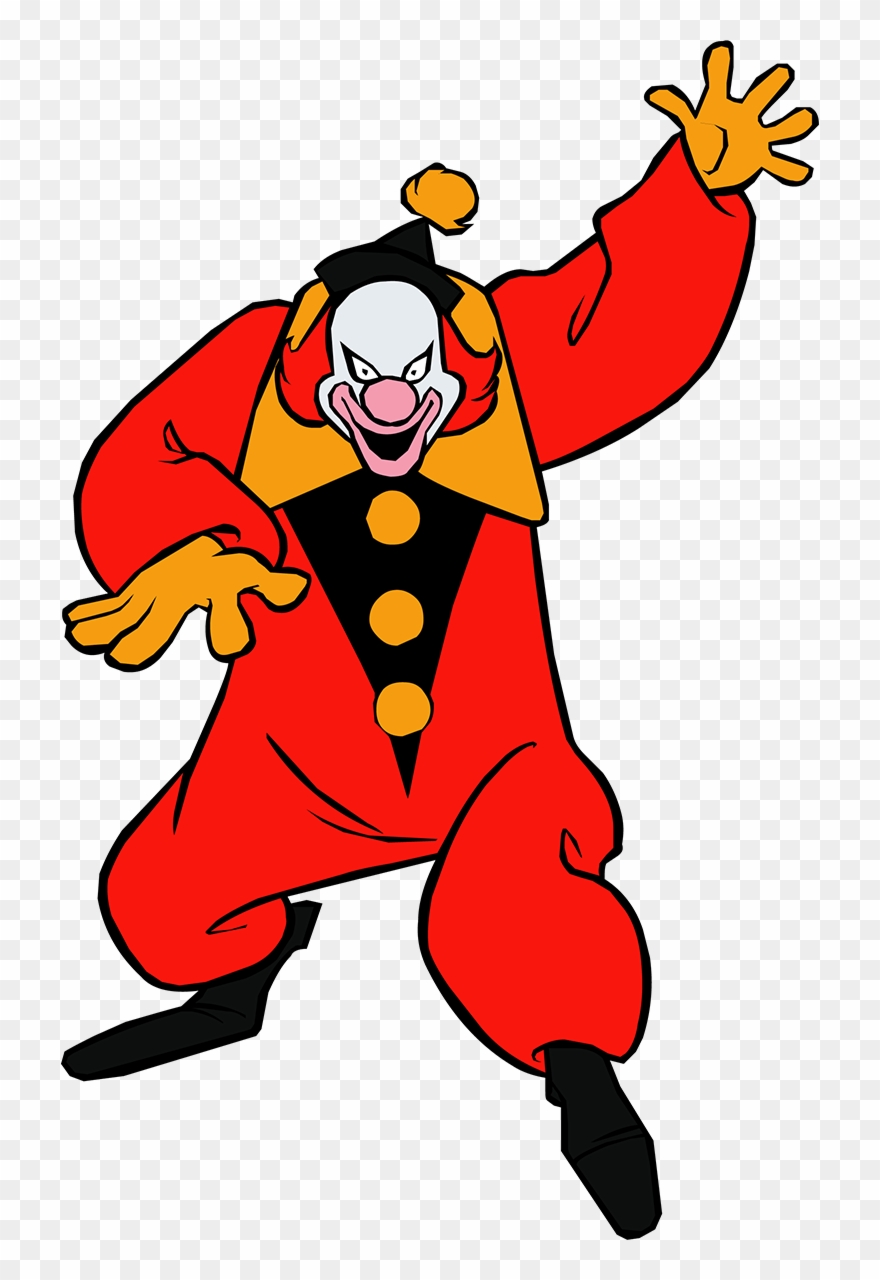 Ghost Clown Png Png Transparent Library - Scooby Doo Villains Clown Clipart