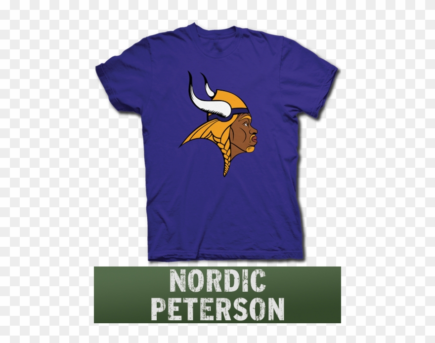 Free Adrian Peterson Png - Minnesota Vikings Football Logo Hockey Sport Art 24x18 Clipart