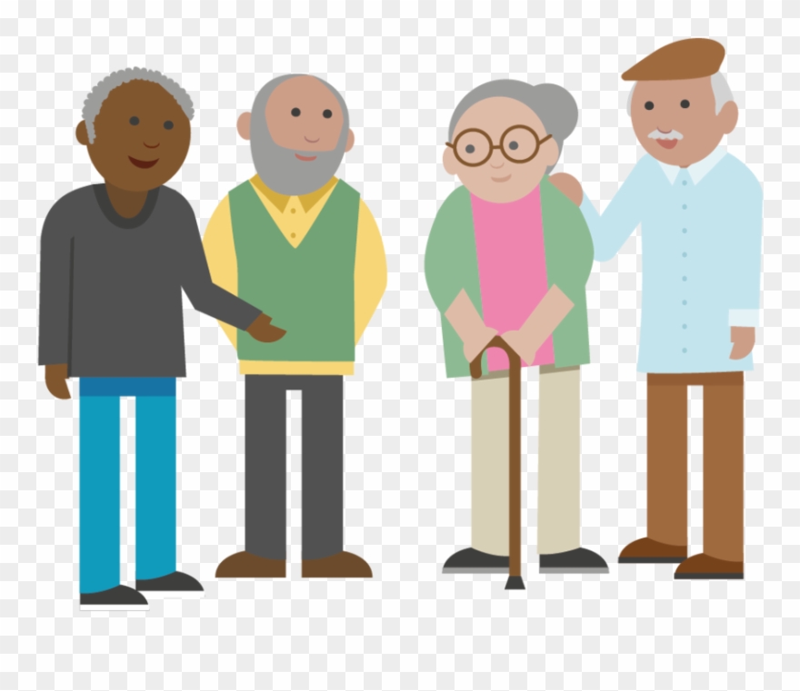 Manchester Public2 All Artboards-group Of Older People Clipart