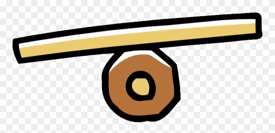 Balance Beam - Circle Clipart