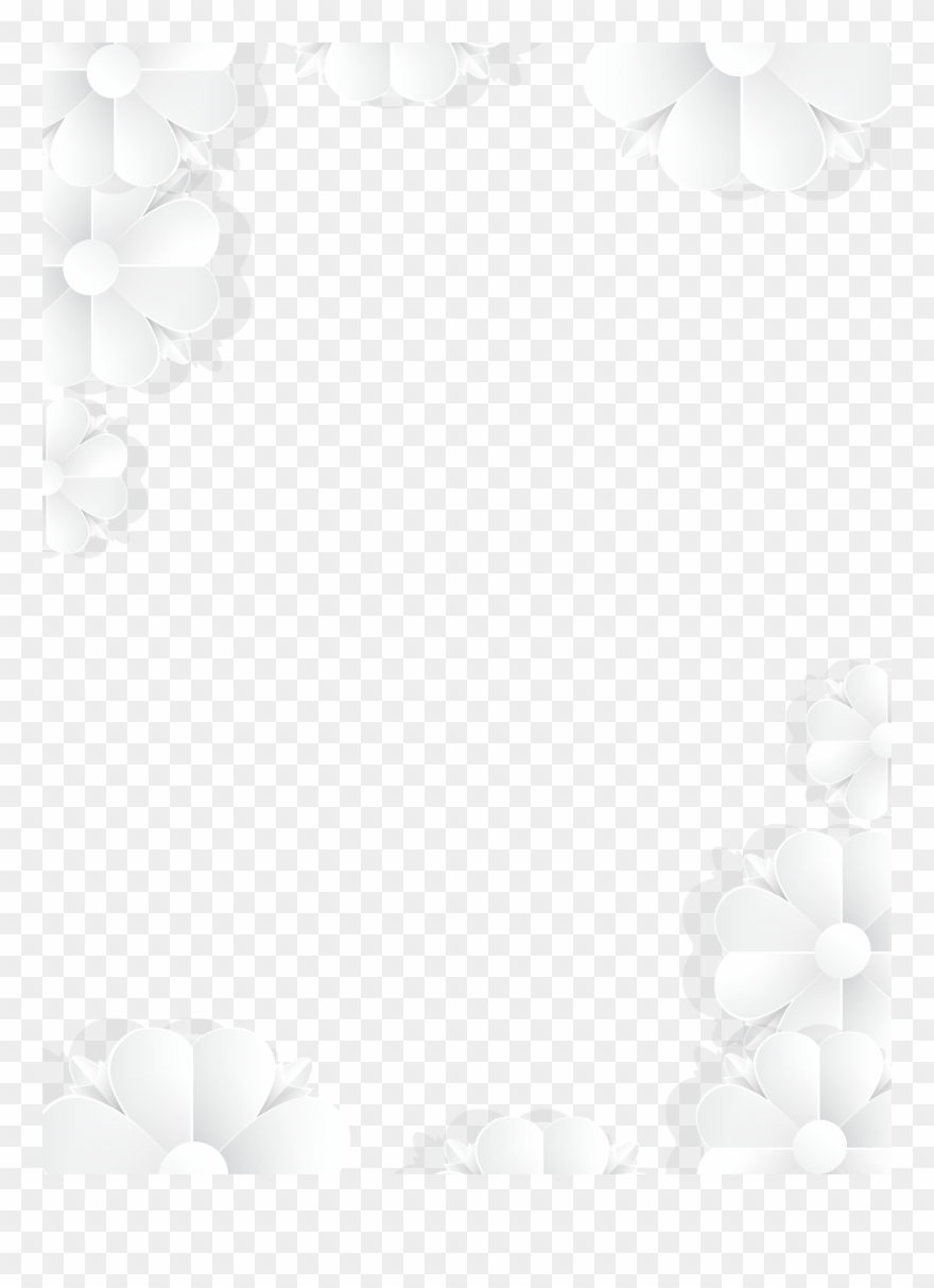 Clip Art Free Decoration Vector Black And White - Illustration - Png Download