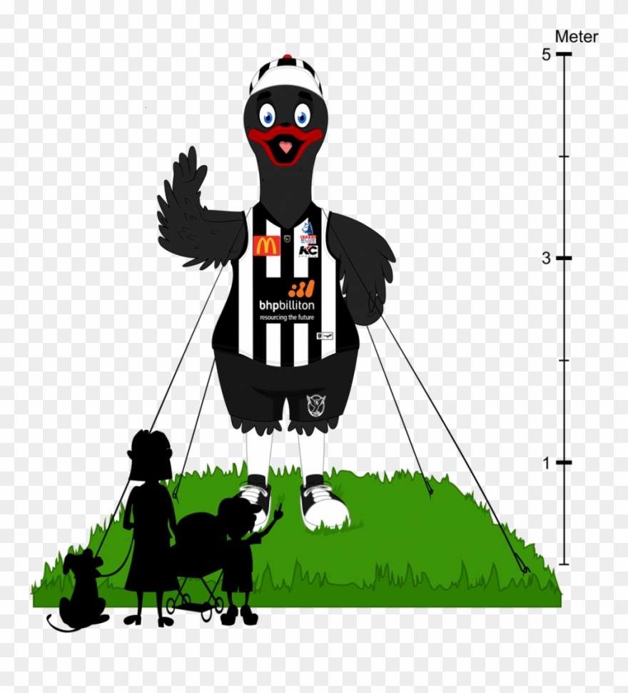 Inflatable Mascot Concept Drawing Swan Distric Football-957×1024 - Drawing Clipart