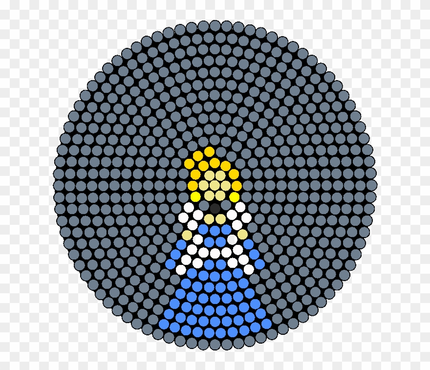 4709-disney Princess Cinderella - Small Pikachu Perler Bead Pattern Clipart