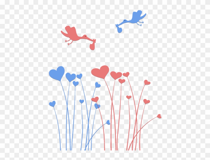 Birth - Moderne Herz-proben-abendesseneinladungen Karte Clipart