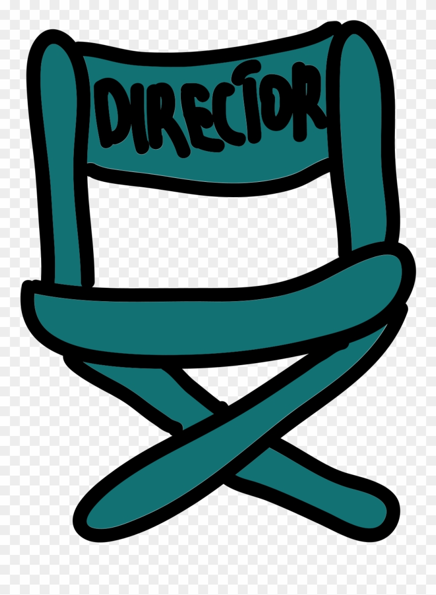 Directors Chair Icon - Director's Chair Clipart