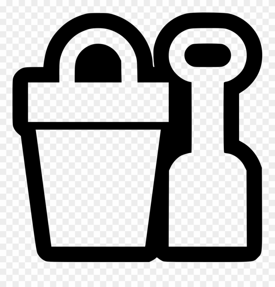 Shovel Pail Comments Clipart