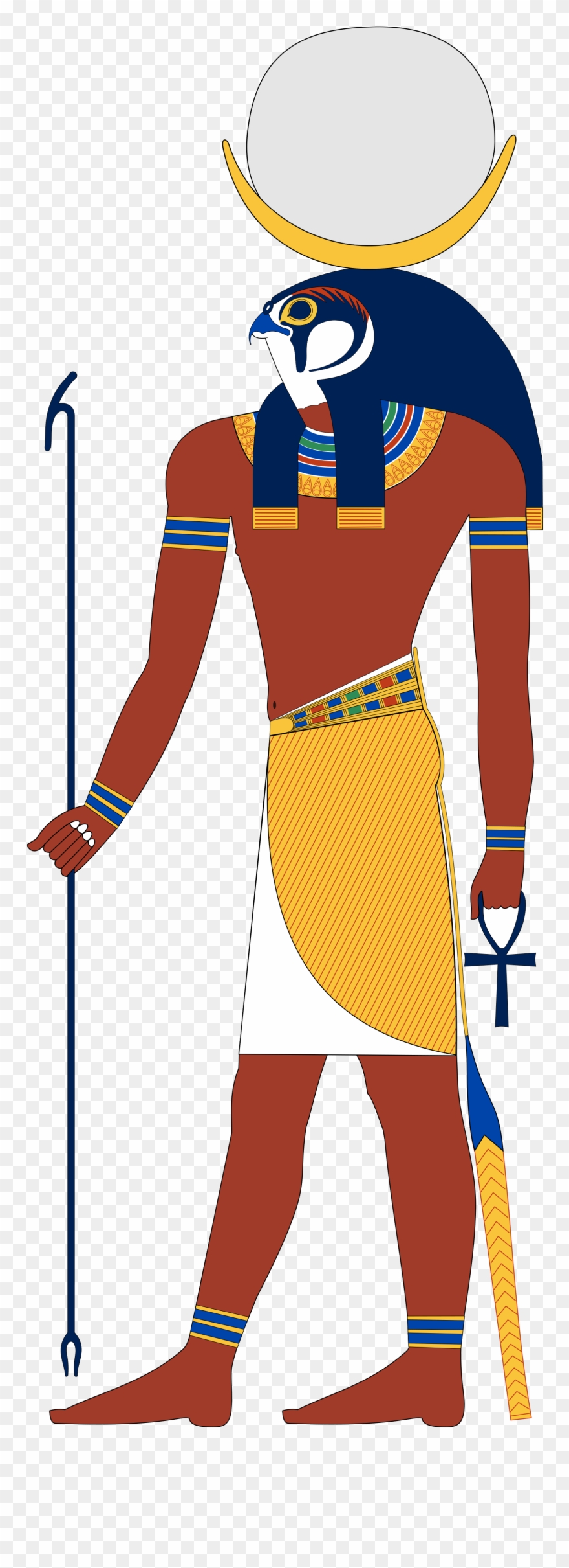 Open - Banebdjedet Egyptian God Clipart