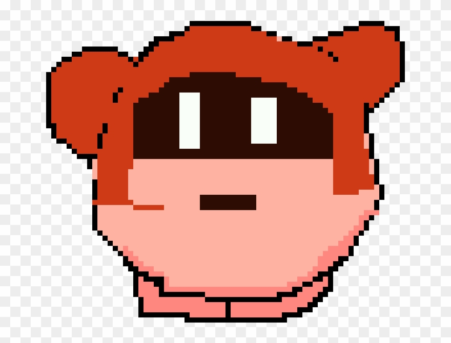 Falcon Kirby - Pixel Art Clipart