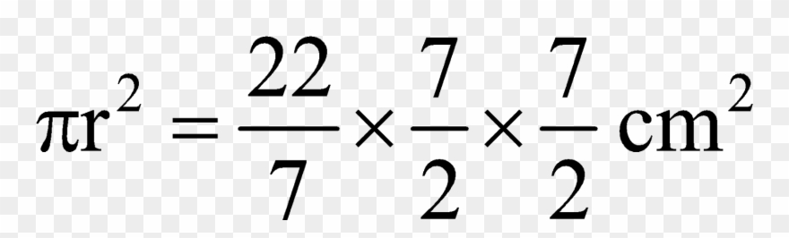 So, Area Of One Circle = - Image File Formats Clipart