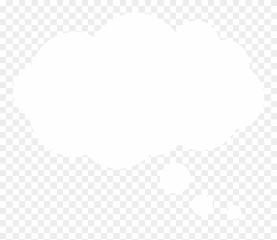 How Would You Say [diarrhea] Tweet Us And Use - Thought Bubble Black Background Clipart