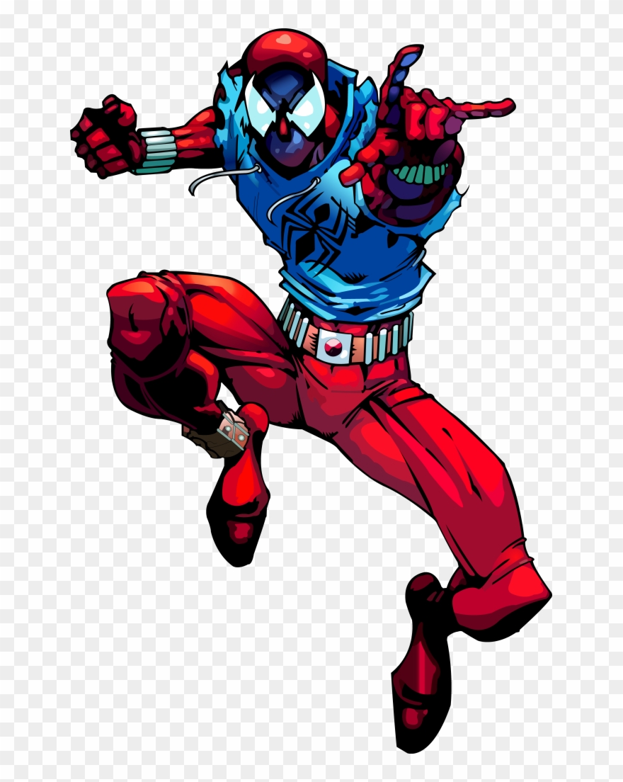 Scarlet Spider Png Clipart