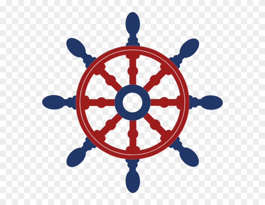 Free Online Rudder Sailing Sailor Sea Vector For Design - Ships Wheel Vector Clipart