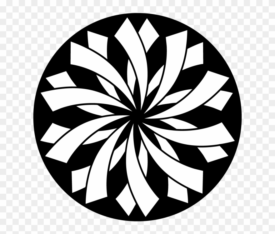 Layered Pinwheel Clipart