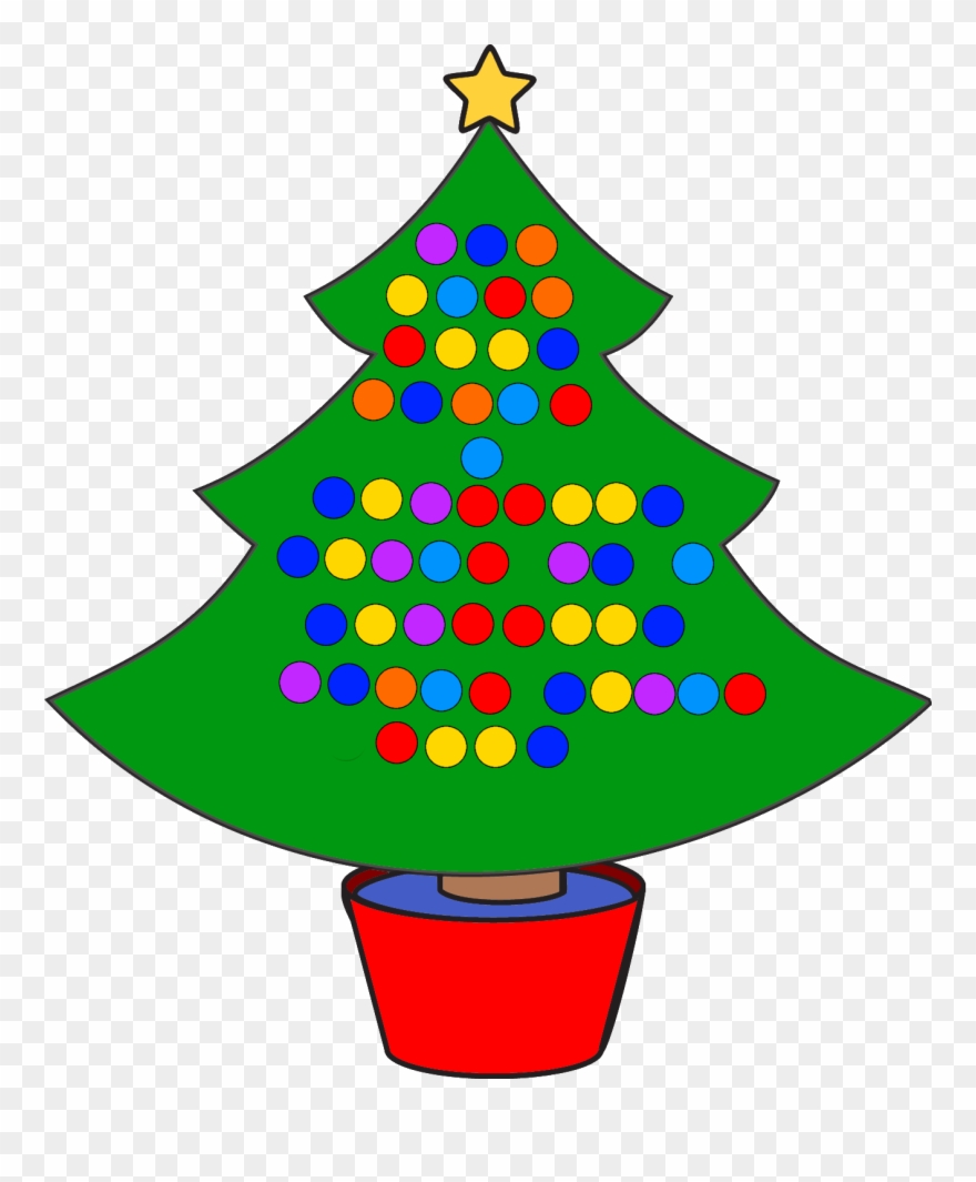 The Christmas Tree - Holiday Clipart