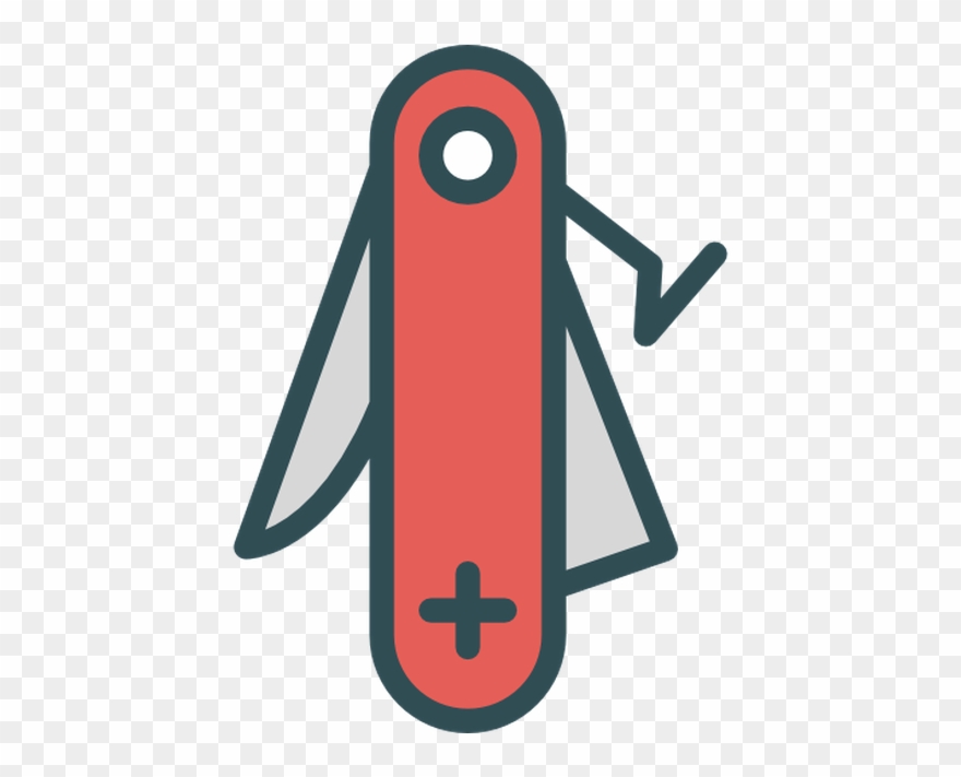 Swiss Army Knife Free Vector Icon Designed By Darius - Clipart Swiss Knife Png Transparent Png