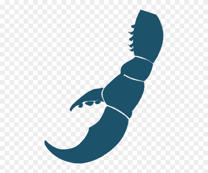 Red Tentacle Kid Eating Fish - Claw Clipart