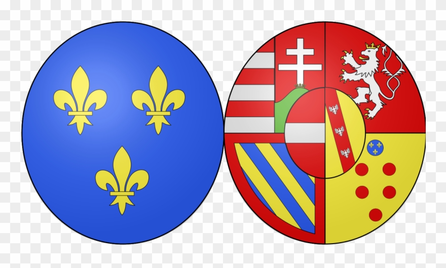 Coa French Queen Marie-antoinette - Flag: Bouches-du-rhône Clipart