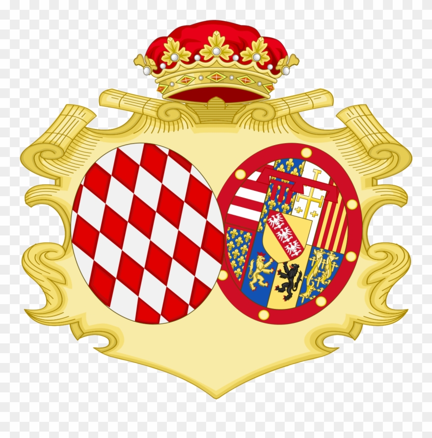 Coat Of Arms Princesses Of Monaco Clipart