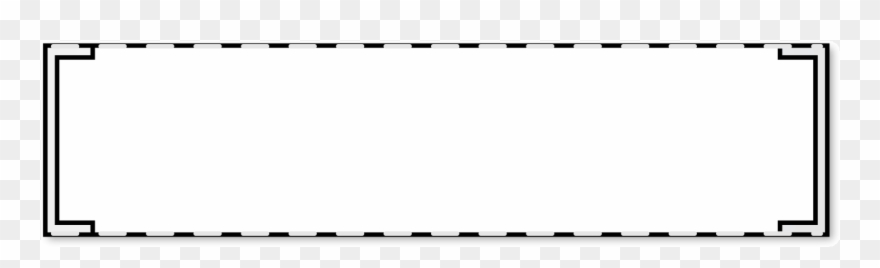 4" X 1" Double Notched Direct Thermal Labels For Pharmnet - Monochrome Clipart