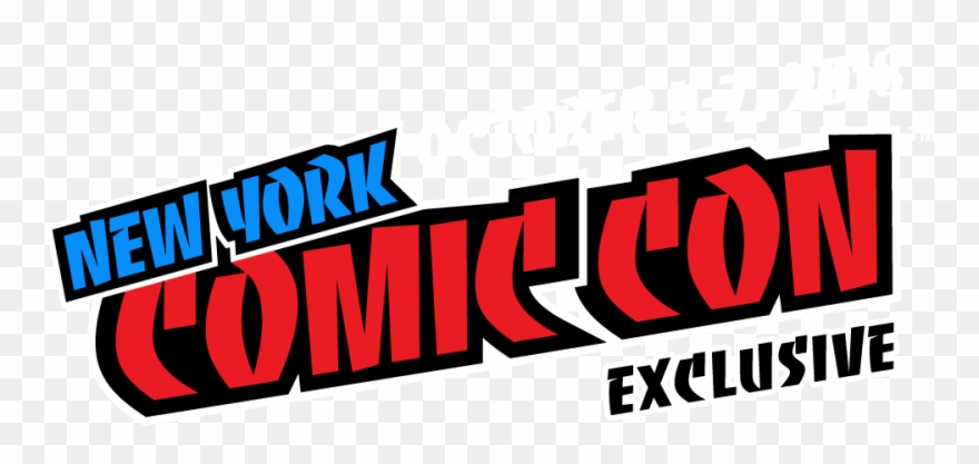 Black - Nycc Comic Con Logo Clipart